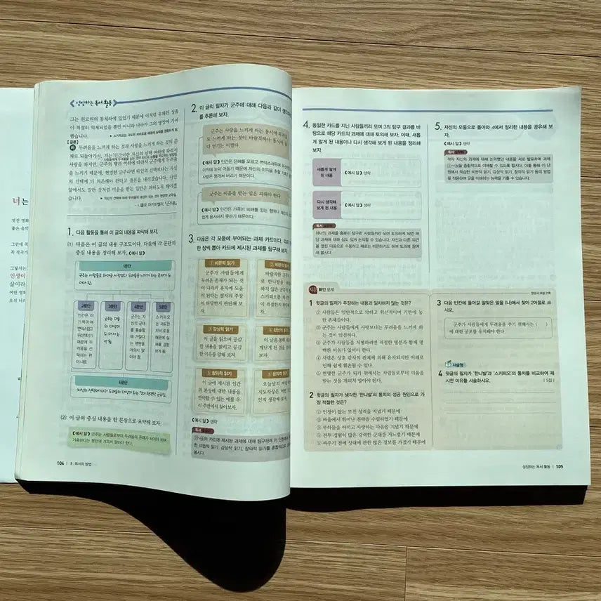[BUNJANG] Reading Study Guide & Assessment Workbook / 신사고 독서 자습서 + 평가문제집