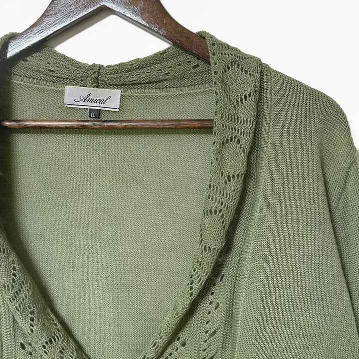 [SOLD OUT] 일본빈티지 펀칭원버튼 오버라인 볼레로가디건 연카키 모리걸하구미룩갸루y2k