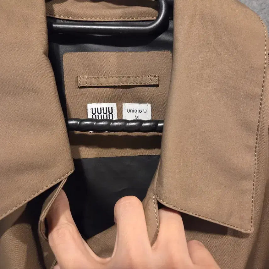 [BUNJANG] Uniqlo U Coat / 유니클로U 맥코트 M 브라운/베이지 (95~100)