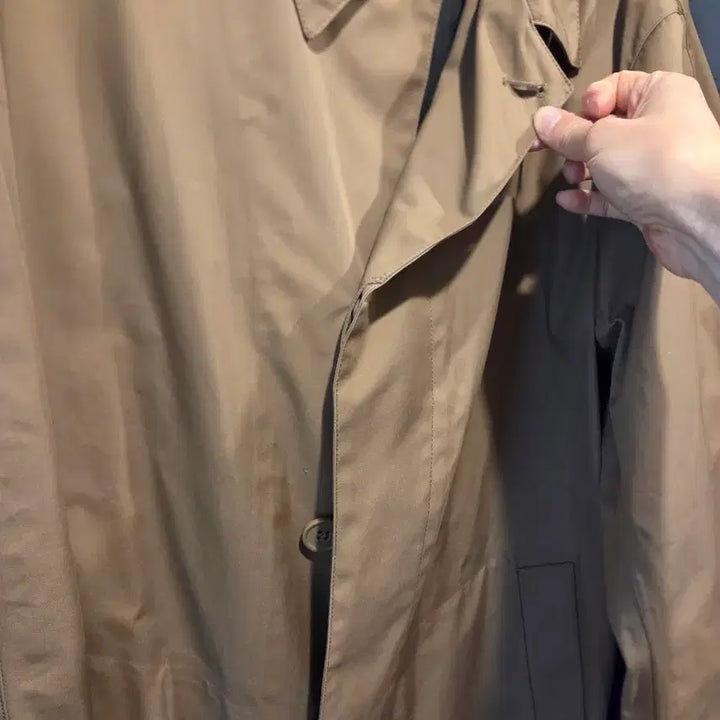 [BUNJANG] Uniqlo U Coat / 유니클로U 맥코트 M 브라운/베이지 (95~100)