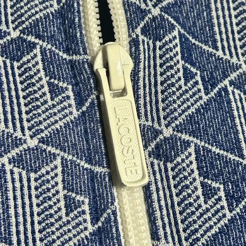 [BUNJANG] Lacoste Monogram Training Zip-Up / 라코스테 모노그램 트레이닝 집업