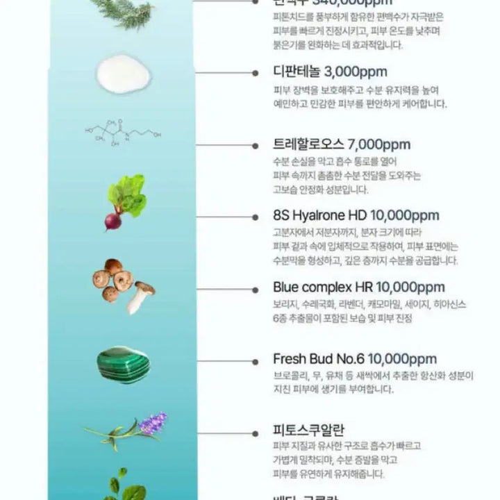 [BUNJANG] Heavblue Phyton Squalane Blue Toner 200ml / 헤브블루 피톤스쿠아히알블루토너 200ml