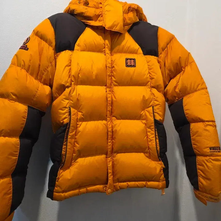 [BUNJANG] Kolon Sport Orange Padded Jacket / 코오롱스포츠 오렌지색 패딩 점퍼