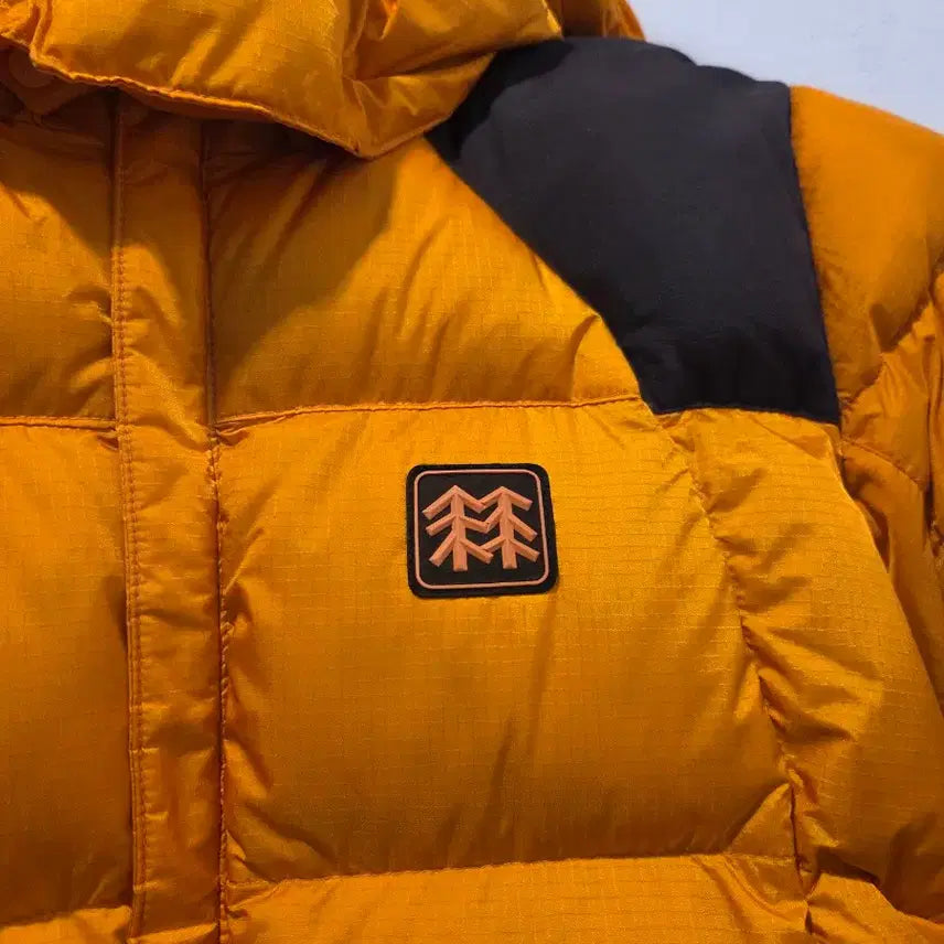 [BUNJANG] Kolon Sport Orange Padded Jacket / 코오롱스포츠 오렌지색 패딩 점퍼