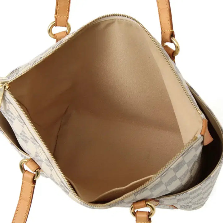 [BUNJANG] Louis Vuitton Damier Azur Totally PM Tote Bag / 루이비통 다미에 아주르 토탈리PM 쇼퍼백 N51261