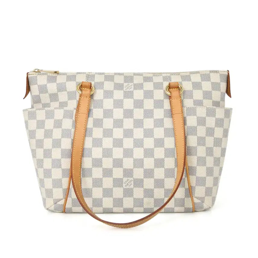[BUNJANG] Louis Vuitton Damier Azur Totally PM Tote Bag / 루이비통 다미에 아주르 토탈리PM 쇼퍼백 N51261