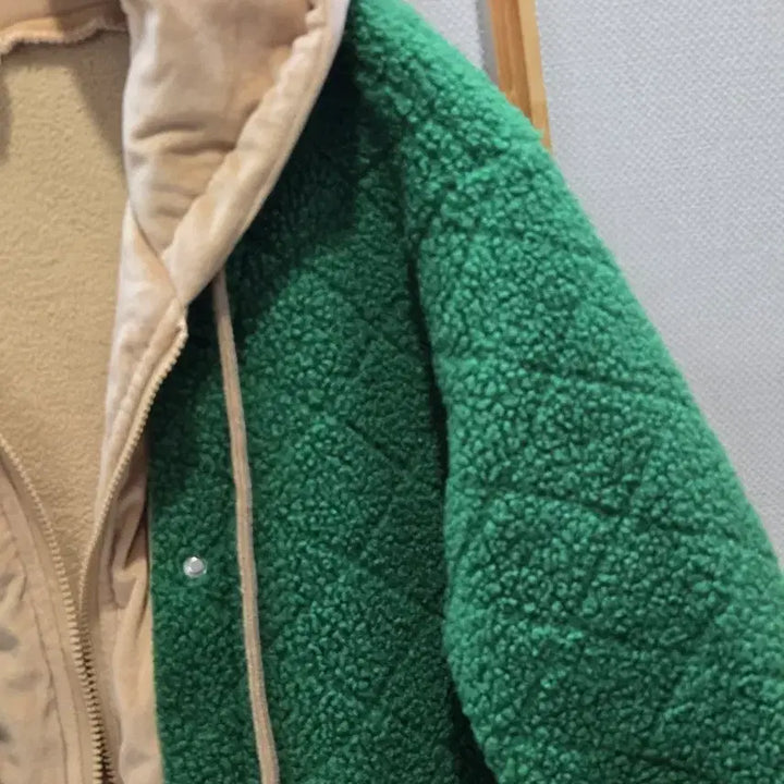 [BUNJANG] Big Size Puffy Jacket / 예쁜 뽀글이 빅사이즈 뽀글이 자켓