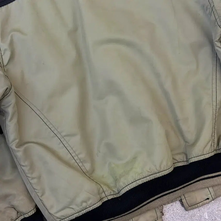 [BUNJANG] Harley Davidson 90s Nylon Leather Bomber Jacket / 할리데이비슨 90s 나일론 레더 봄버 자켓