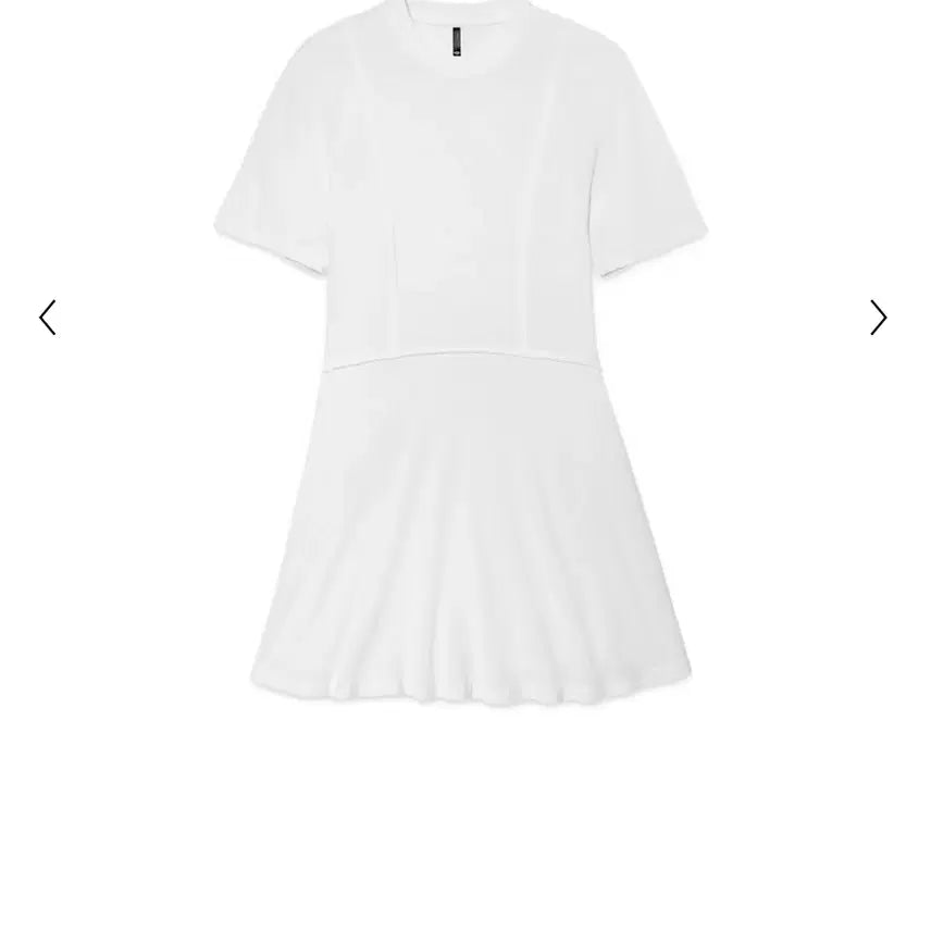 [SOLD OUT] [XS] 어그 티셔츠 노리나 드레스  원피스 치마 화이트