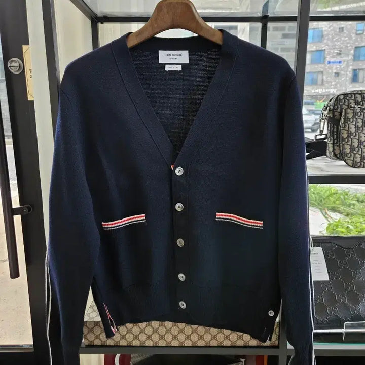 [BUNJANG] Thom Browne Milano Stitch Cardigan / [정품/새상품급/신형/3] 톰브라운 밀라노스티치 가디건 사이드 삼선