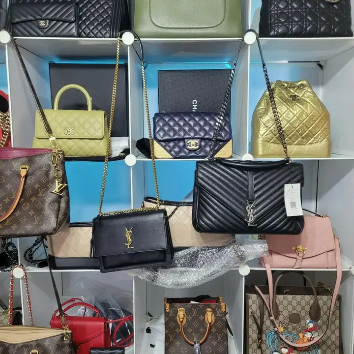 [BUNJANG] Saint Laurent College Satchel Bag / 생로랑 컬리지 사첼 라지 정품 인기터짐