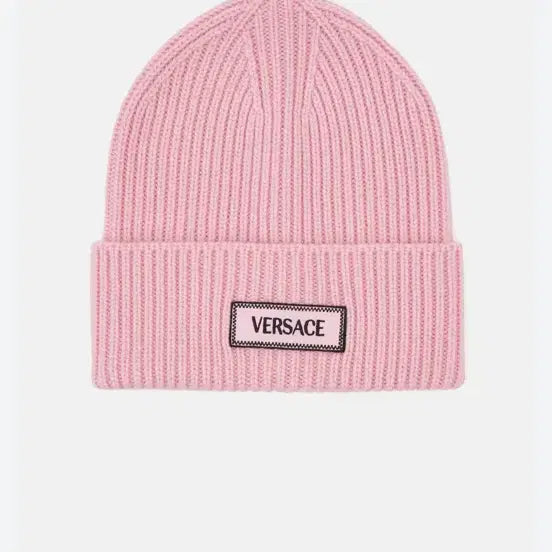 [BUNJANG] Versace Pink Wool Knit Beanie / 정품 베르사체 핑크 울 니트 비니