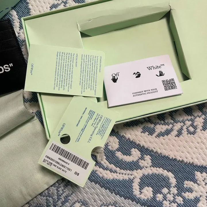 [BUNJANG] Off-White FOR CARDS Card Wallet / 오프화이트 "FOR CARDS" 카드지갑 블랙