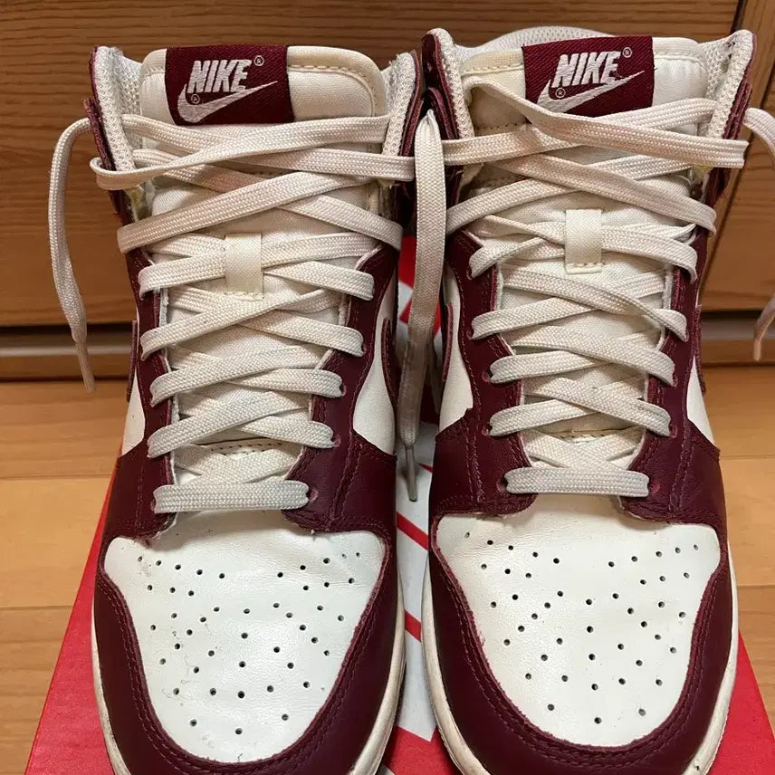 [BUNJANG] Nike Dunk High Team Red 225 / 나이키 덩크 하이 팀 레드 225