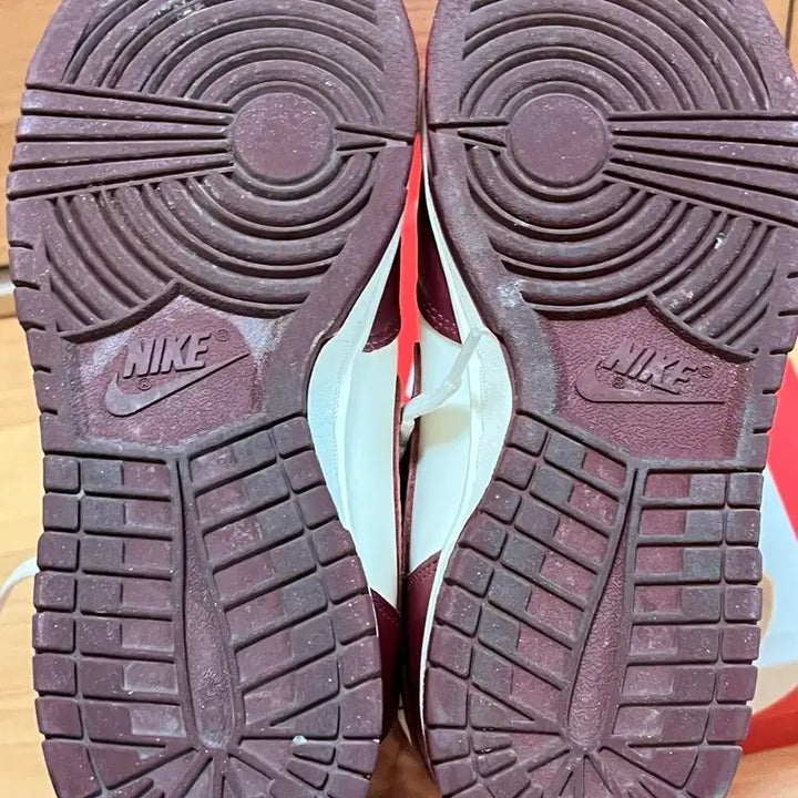 [BUNJANG] Nike Dunk High Team Red 225 / 나이키 덩크 하이 팀 레드 225