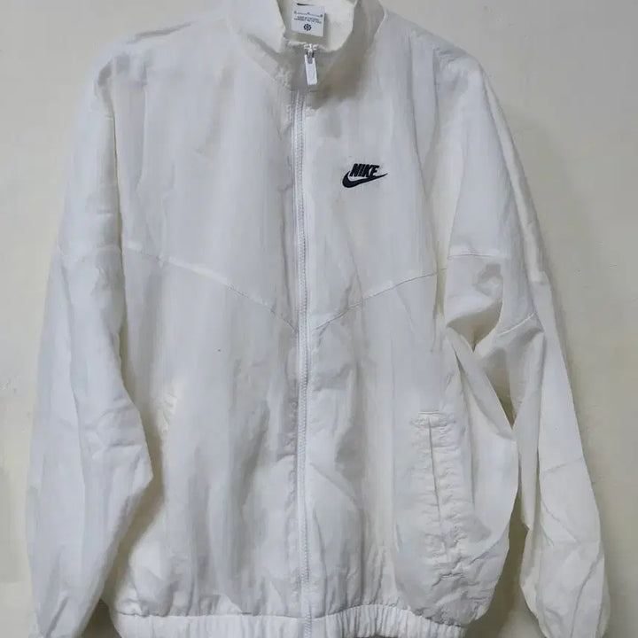 [BUNJANG] Nike Windbreaker Jacket / 나이키 화이트 바람막이 자켓