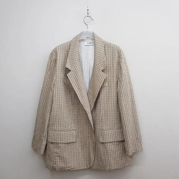 [BUNJANG] System 2021 Oversized Open Jacket / 한섬 시스템 2021 오픈형 오버핏 자켓 88-98-165사이즈