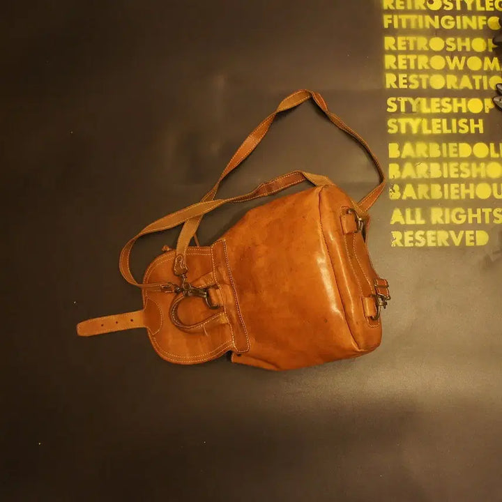 [BUNJANG] Vintage Leather Backpack / 507 백팩 가죽 배낭 가죽백 가죽가방 빈티지가방 여성가방 여자백