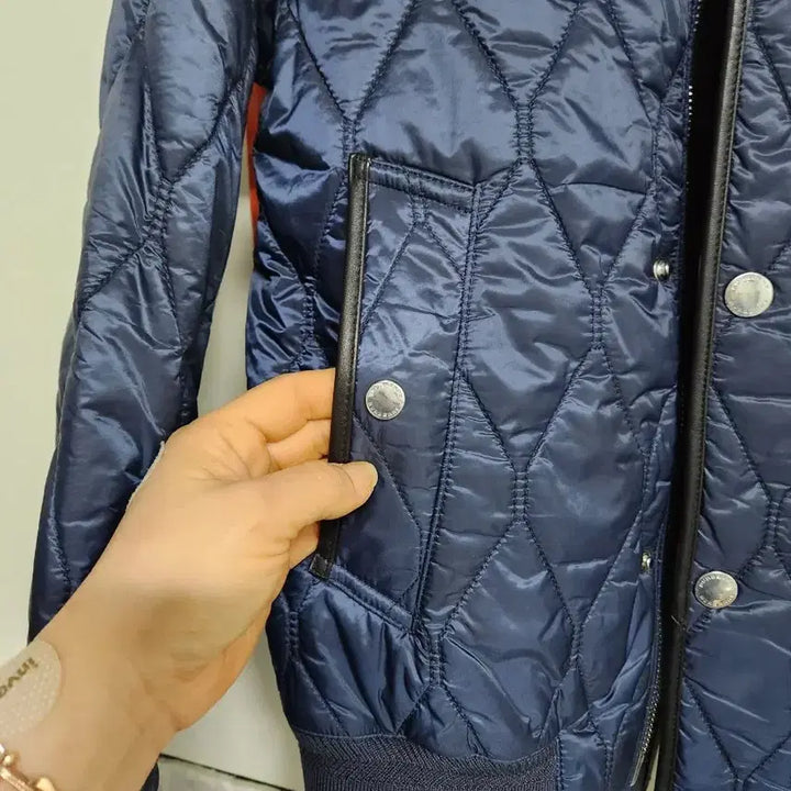 [BUNJANG] Burberry Quilted Blouson Jacket 46 / (정품새상품)버버리 퀼팅 블루종 점버 46(95정도)