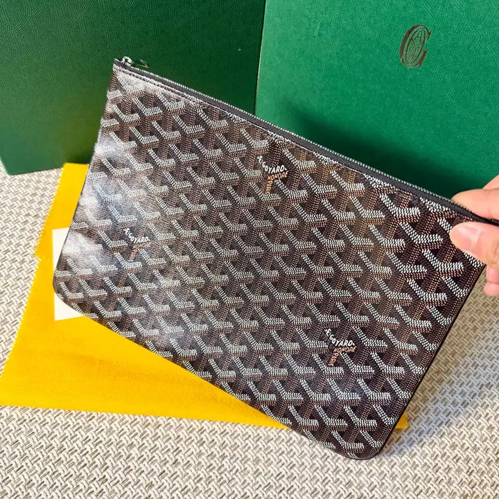 [SOLD OUT] ((새상품급/풀구성))고야드 세나 mm 클러치 블랙
