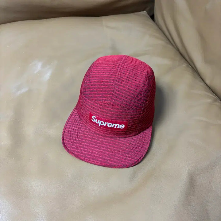 [BUNJANG] Supreme Camp Cap Red / 슈프림 캠프캡 모자 박스로고 리피터 레드