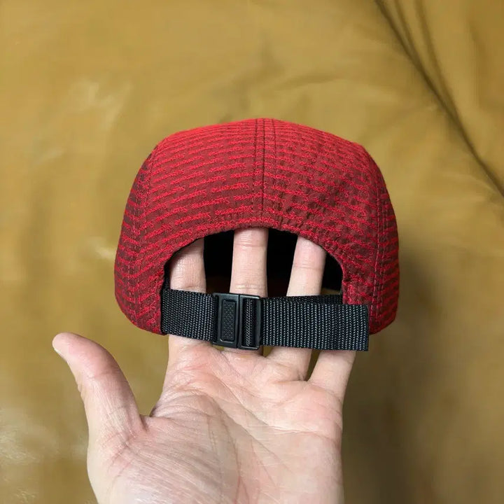 [BUNJANG] Supreme Camp Cap Red / 슈프림 캠프캡 모자 박스로고 리피터 레드