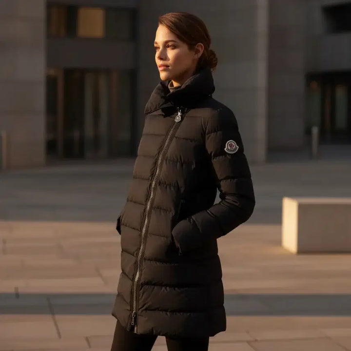 [BUNJANG] Moncler Padded Jacket (Size 0/US 4-6) / 몽클레어 사선 패딩(0/44~55)