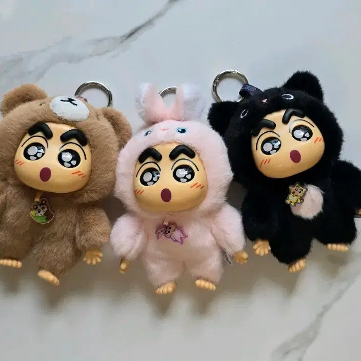 [BUNJANG] La Boo 22cm Crayon Shin-chan Keyring / (새상품)짱구 라부부키링 인형 22cm
