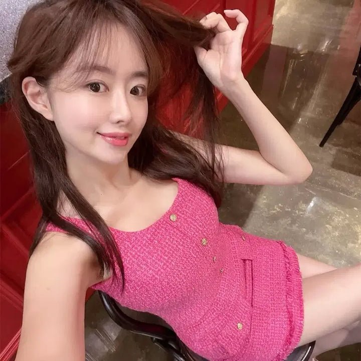 [BUNJANG] Hey!S Tweed Set / 헤이에스 트위드세트 새상품