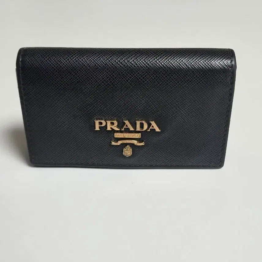 [BUNJANG] Prada Saffiano Card Wallet / 프라다 사피아노 블랙 카드지갑