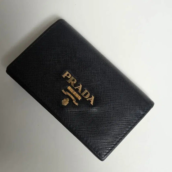[BUNJANG] Prada Saffiano Card Wallet / 프라다 사피아노 블랙 카드지갑