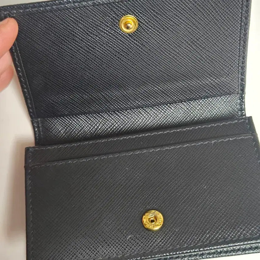 [BUNJANG] Prada Saffiano Card Wallet / 프라다 사피아노 블랙 카드지갑