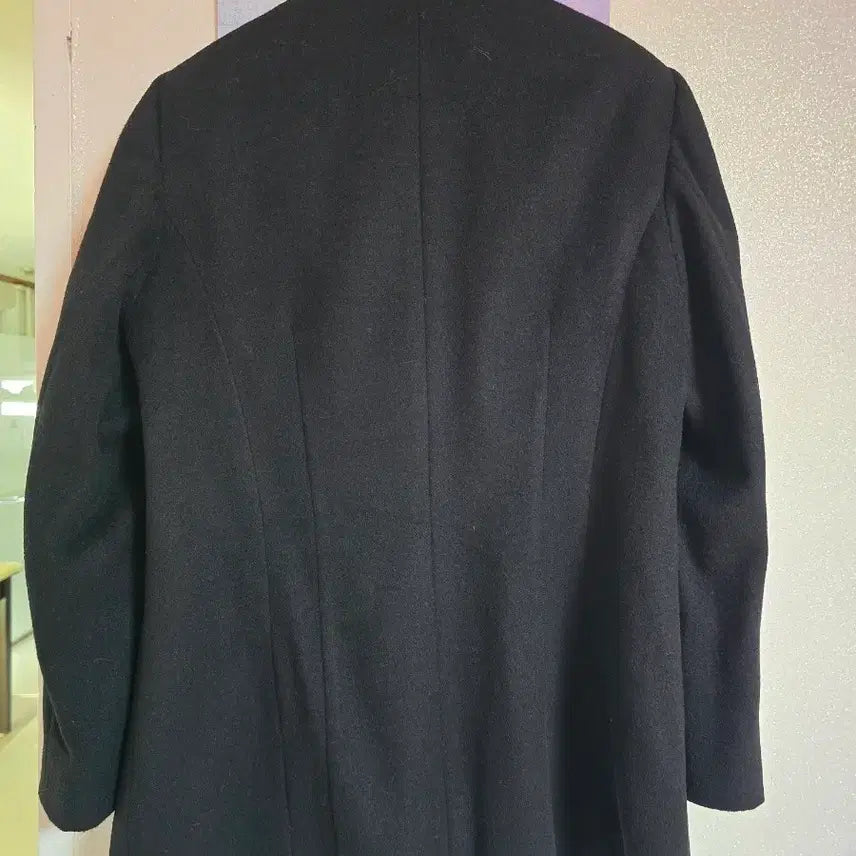 [BUNJANG] Emcee Black Wool Jacket (Size 77) / emcee 블랙 여성 모직자켓 98사이즈(77사이즈)