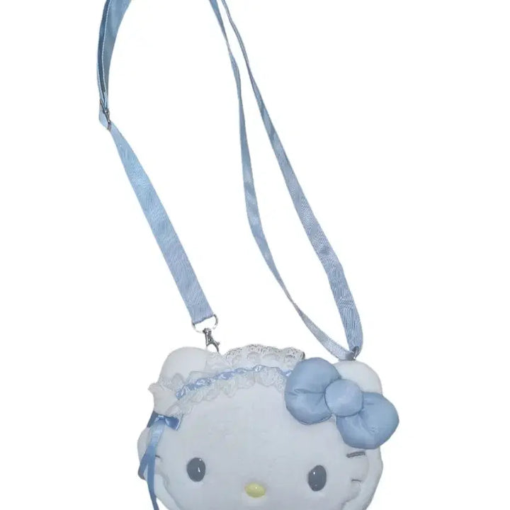 [BUNJANG] Hello Kitty Pouch Blue Kitty Subculture Bag / 헬로키티 포셰트 블루키티 미즈이로 섭컬 서브컬쳐 유메미루 산리오 가방