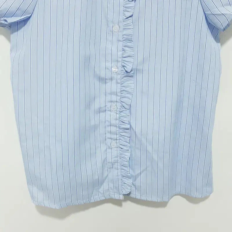 [BUNJANG] Women's Striped Blouse M_S0318 / 여성 스트라이프 블라우스 M_S0318