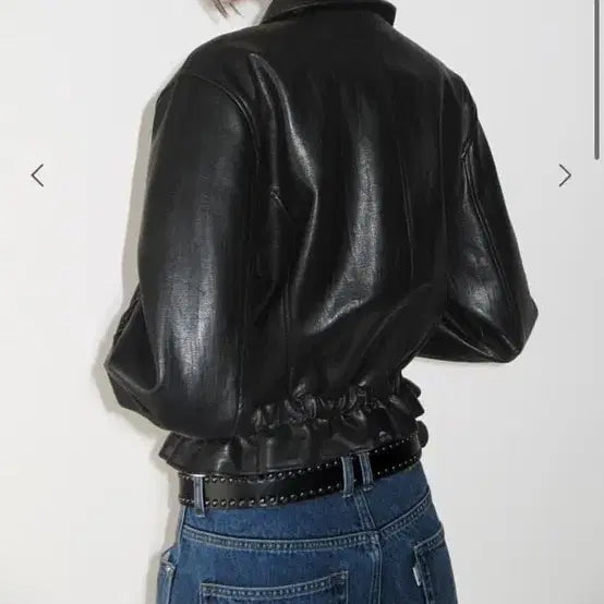 [BUNJANG] Sunburn Project Leather Jacket / 썬번프로젝트 레더자켓