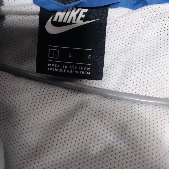 [BUNJANG] Nike Windbreaker Blue/White/Yellow / 나이키 바람막이 블루/화이트/옐로우