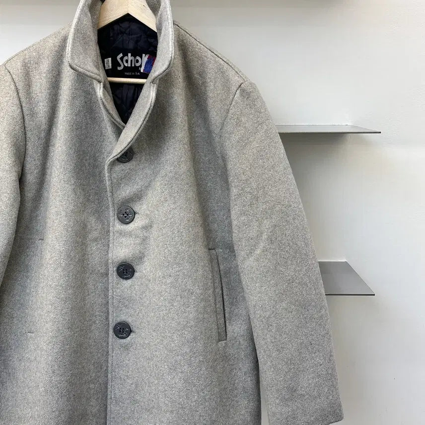 [BUNJANG] U.S.N 756 Single Pea Coat / 쇼트 뉴욕 U.S.N 756 싱글 피코트