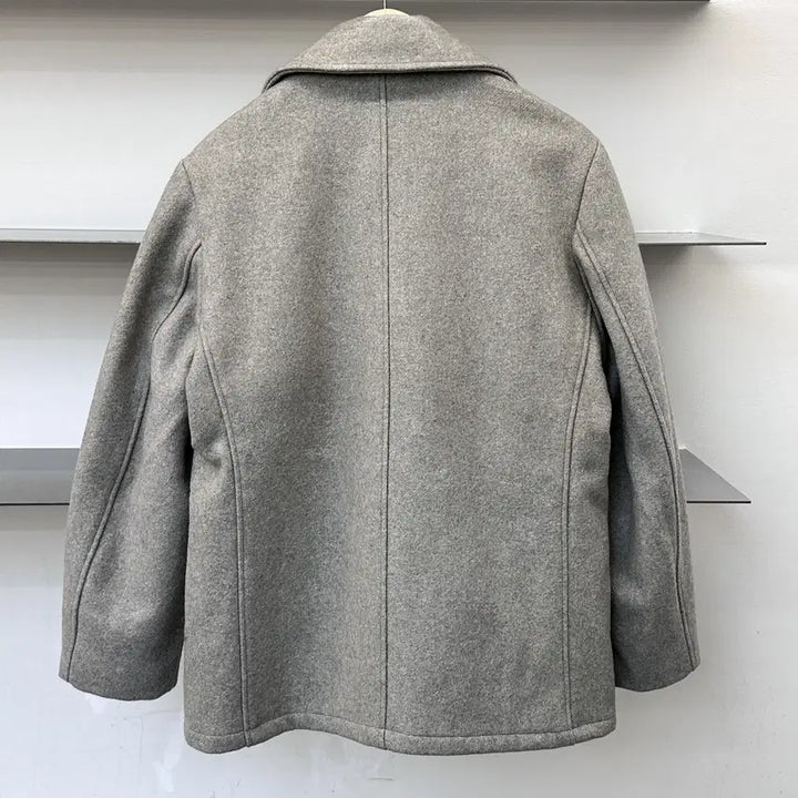 [BUNJANG] U.S.N 756 Single Pea Coat / 쇼트 뉴욕 U.S.N 756 싱글 피코트