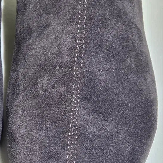 [BUNJANG] Charcoal Suede Ankle Boots / 차콜 스웨이드 앵글부츠((새상품))