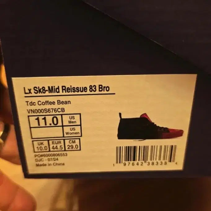 [BUNJANG] Vans SK8-Mid Reissue 83 290mm / 반스 SK8-미드 리이슈 83 290mm