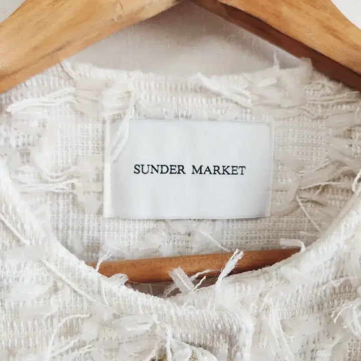 [BUNJANG] Thunder Market Tweed Jacket / 선더마켓 트위드자켓 55-66