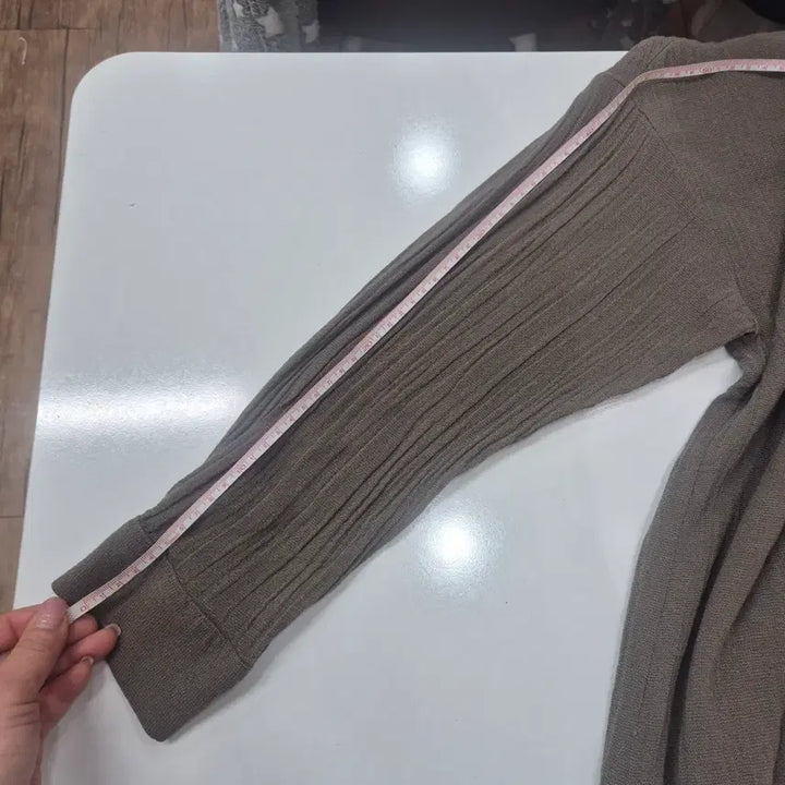 [BUNJANG] Zara Brown Long Shirt / 자라 롱 기장 브라운 셔츠 남방