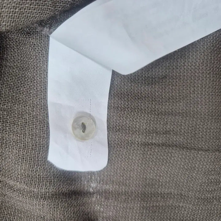 [BUNJANG] Zara Brown Long Shirt / 자라 롱 기장 브라운 셔츠 남방