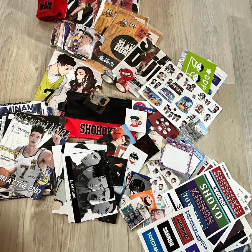 [BUNJANG] Slam Dunk Merchandise / 슬램덩크 공굿 비공굿 회지 등