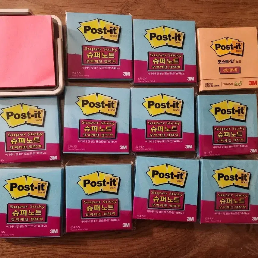 [BUNJANG] Post-it Super Sticky 654SN / 포스트잇 슈퍼스티키 654SN 여러개