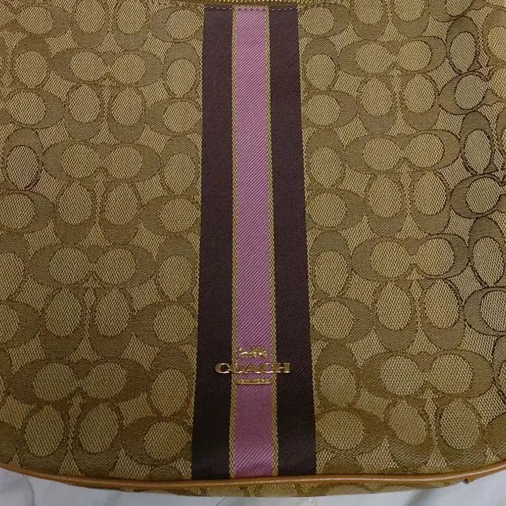 [BUNJANG] Coach Fabric Shoulder Bag / 코치가방 패브릭숄더백