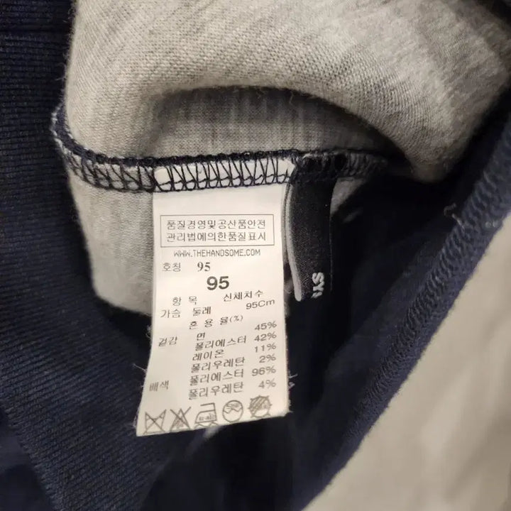 [BUNJANG] System Homme Navy Pattern Sweatshirt (Size 95) / 시스템옴므 네이비패턴 맨투맨95(최상급)