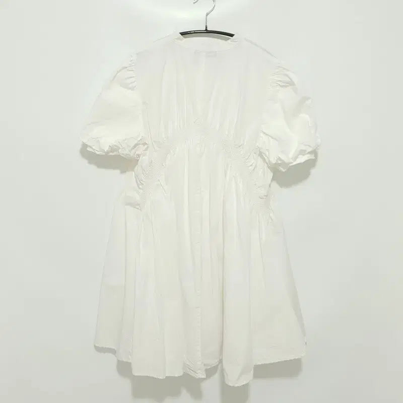 [SOLD OUT] 자라 언발 퍼프 소매 원피스 M_S0345