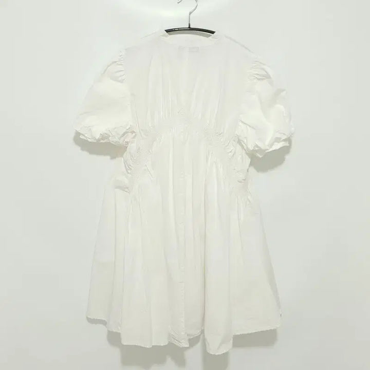 [SOLD OUT] 자라 언발 퍼프 소매 원피스 M_S0345